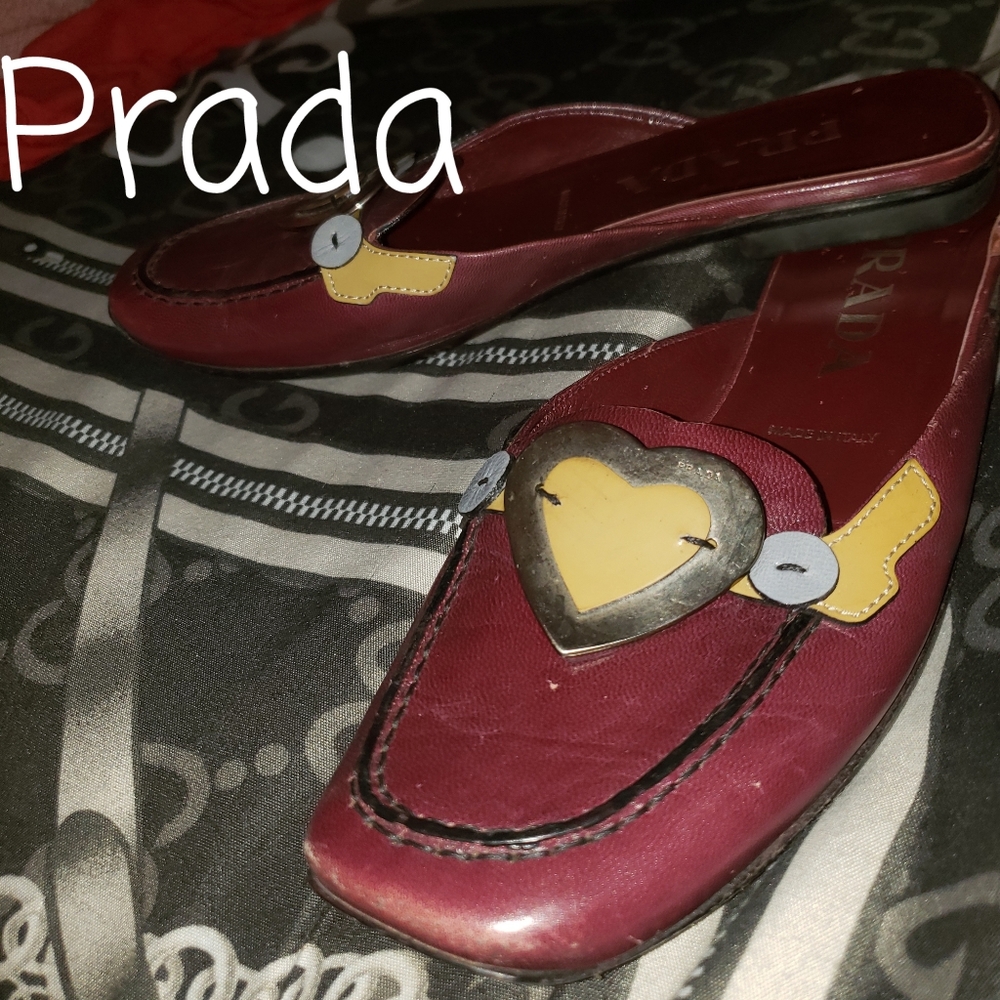 Prada Rare Vintage Loafer Slides- Preowned - image 2